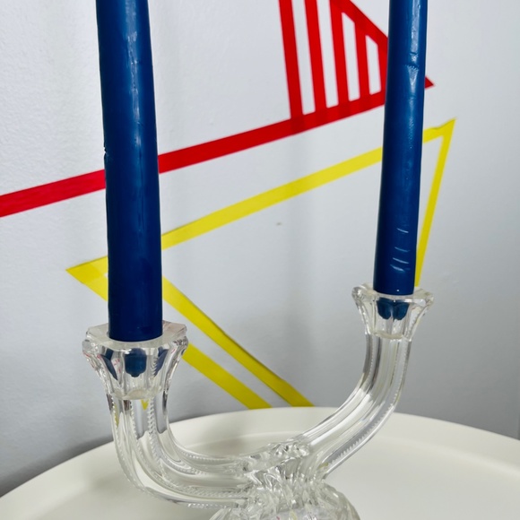 Crystal Double Candle Holder - Picture 4 of 4